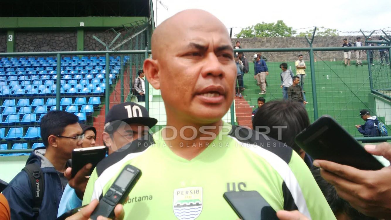 Herrie Setyawan, asisten Pelatih Persib Bandung. Copyright: © Muhammad Ginanjar/Indosport